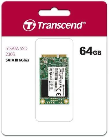 SSD Transcend 230S 64GB SATA-III mSATA