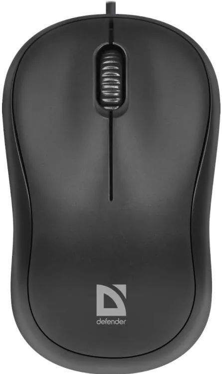 Mouse Defender PATCH MS-759 BLACK OPTICAL 1000dpi 3P