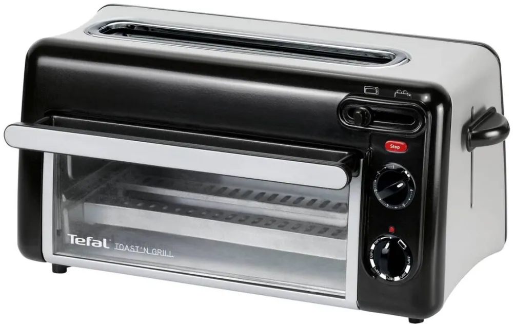 TEFAL Prajitor de paine cu Grill TL 6008, 1300 W, inox