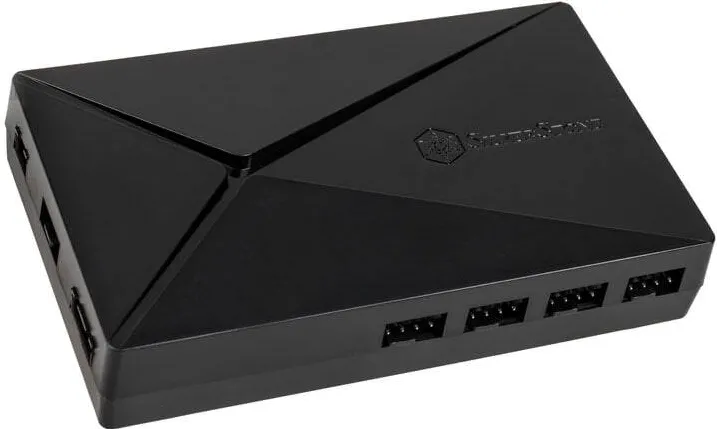 Modding PC Silverstone SST-LSB02-E - ARGB LED Hub, Controller - Negru