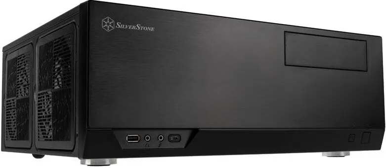 Carcasa PC Silverstone SST-GD09-C USB 3.0 Grandia Desktop - Negru
