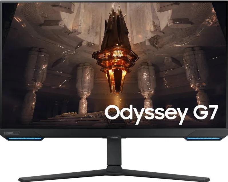 Monitor Samsung Gaming Odyssey G7 LS32BG700EUXEN Smart 32 inch UHD IPS 1 ms 144 Hz HDR G-Sync Compatible & FreeSync Premium Pro
