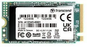 SSD Transcend 256GB M.2 MTE400S (M.2 2242) PCIe Gen3 x4 NVMe