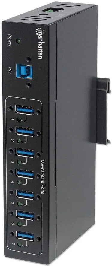 Switch KVM MANHATTAN 7-Port USB3.0 Hub aplicatii industriale