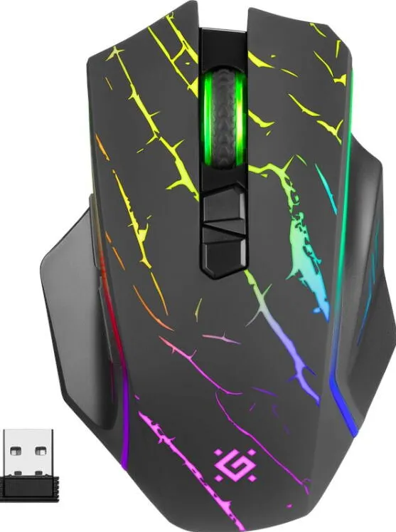 Mouse Defender GM-503 URAN OPTIC RF RGB 3200dpi 8P