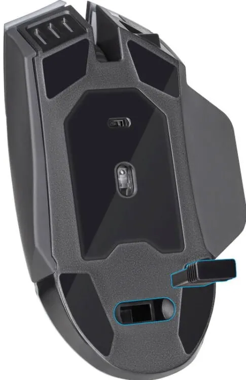 Mouse Defender GM-067 ONESHOT OPTIC RF RGB 3200dpi 7P