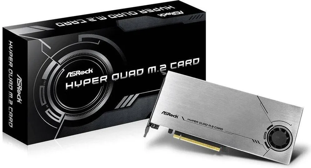 Adaptor ASRock HYPER QUAD M.2 CARD