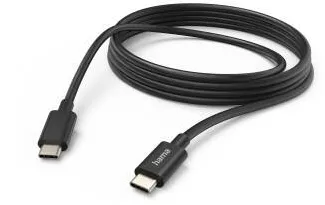 HAMA Charging Cable, USB-C - USB-C, 3 m, black