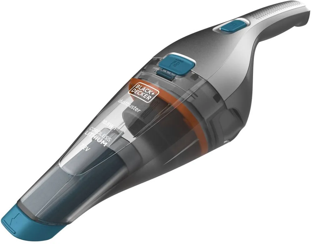 Aspirator Black & Decker Black & Decker NVC215WA-QW handheld vacuum Blue, Silver Bagless