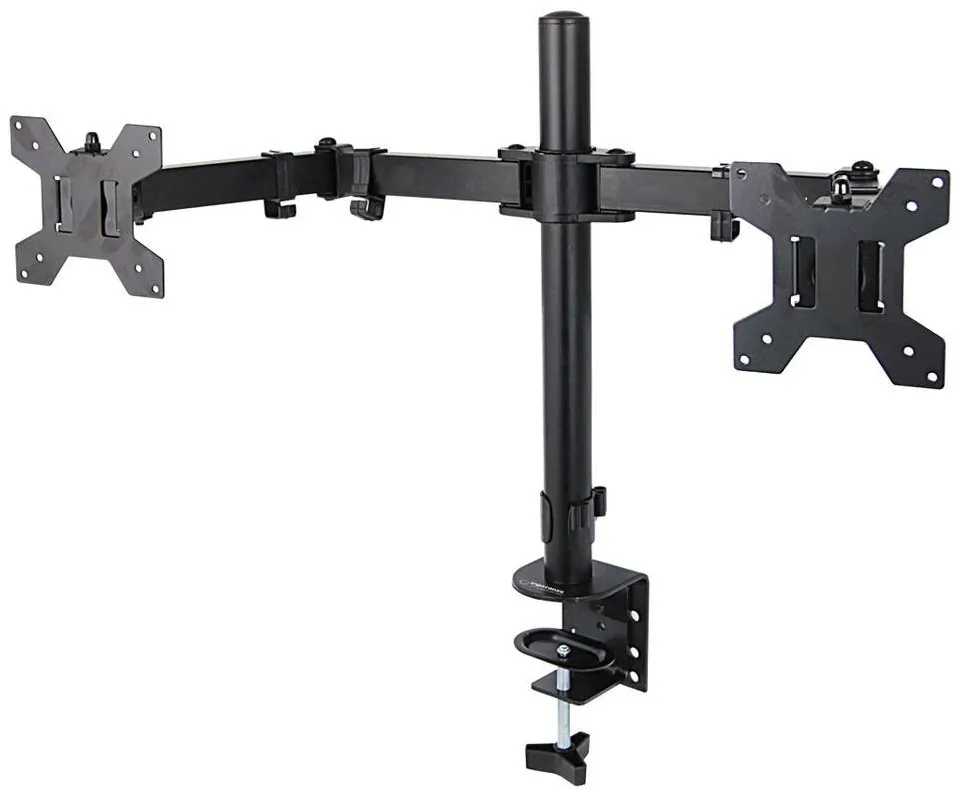 Suport TV / Monitor Esperanza ERW018 Desk mount for two monitors 10-27'' up to 8kg