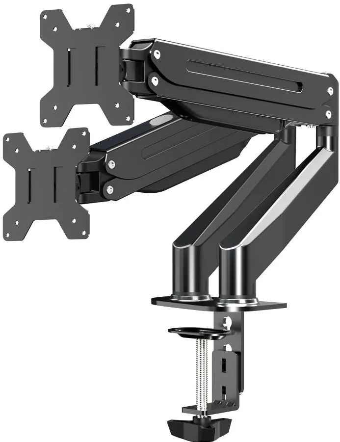 Suport TV / Monitor Esperanza ERW020 Gas desk mount for two monitors 17-27‘’ up to 6kg