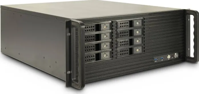 Carcasa server Inter-Tech Inter-Tech IPC 4U-4508 (black, 4 height units)