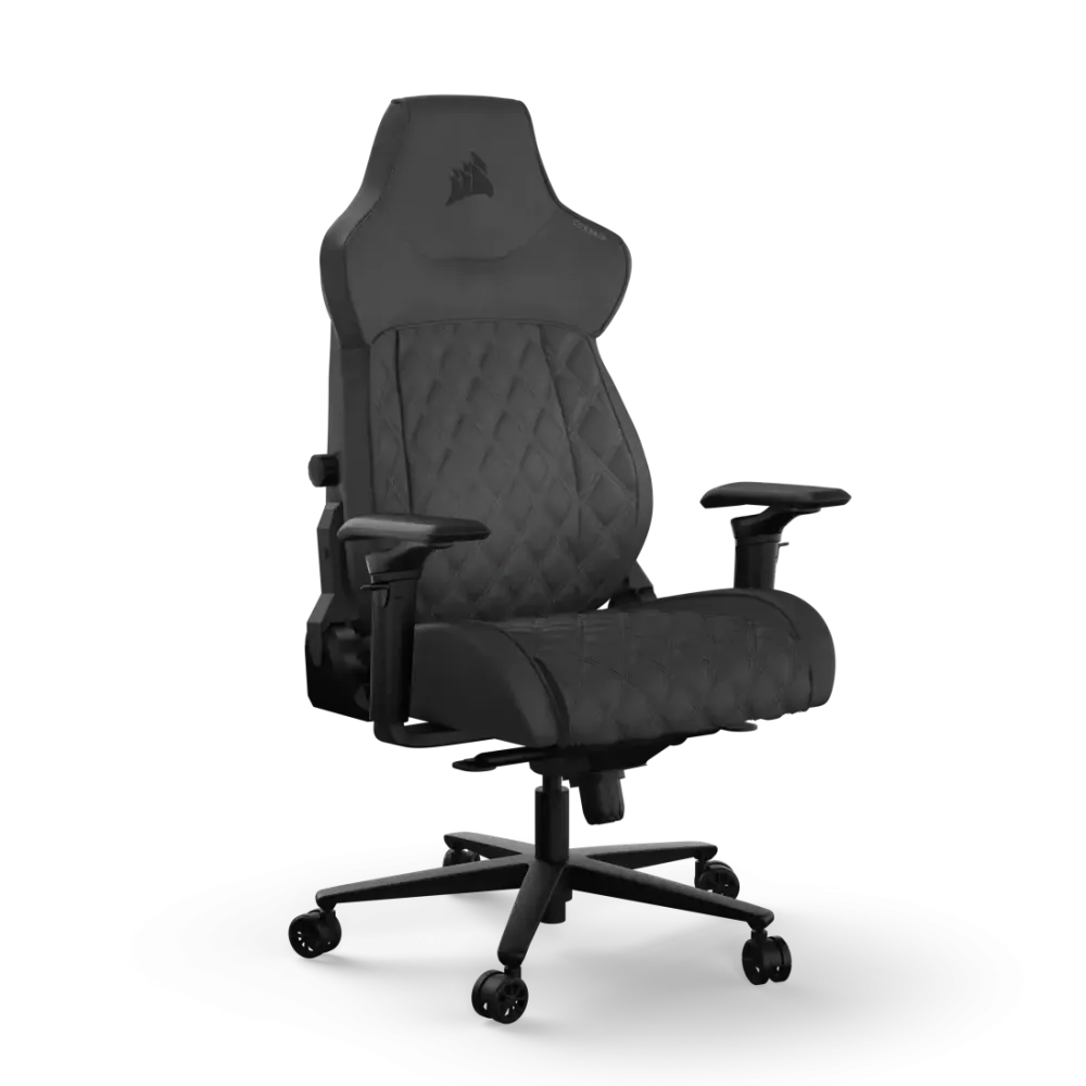 Scaun Gaming Corsair TC500 LUXE, Shadow, Suport Memory Foam, Negru