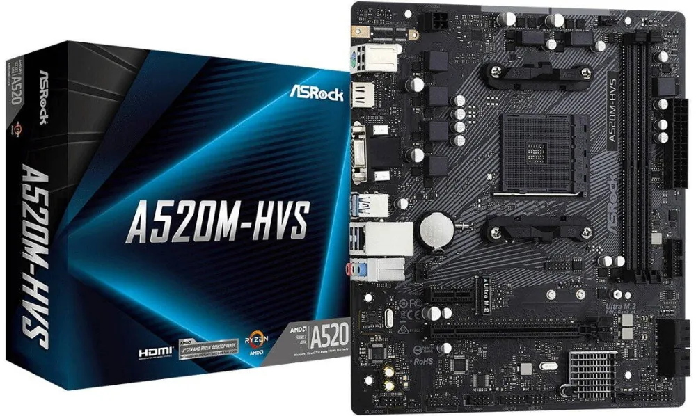 Placa de Baza ASRock A520M-HVS