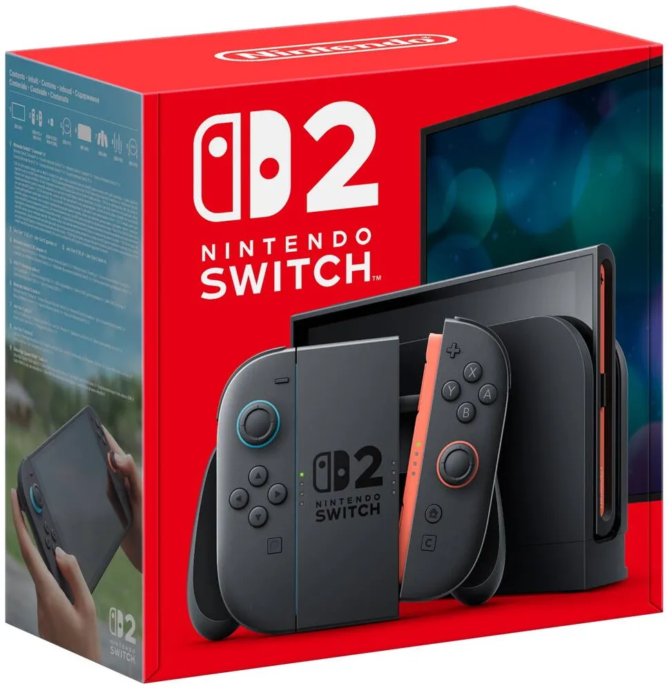 Consola jocuri NINTENDO Nintendo Switch 2 portable game console 20.1 cm (7.9") 256 GB Touchscreen Wi-Fi Black