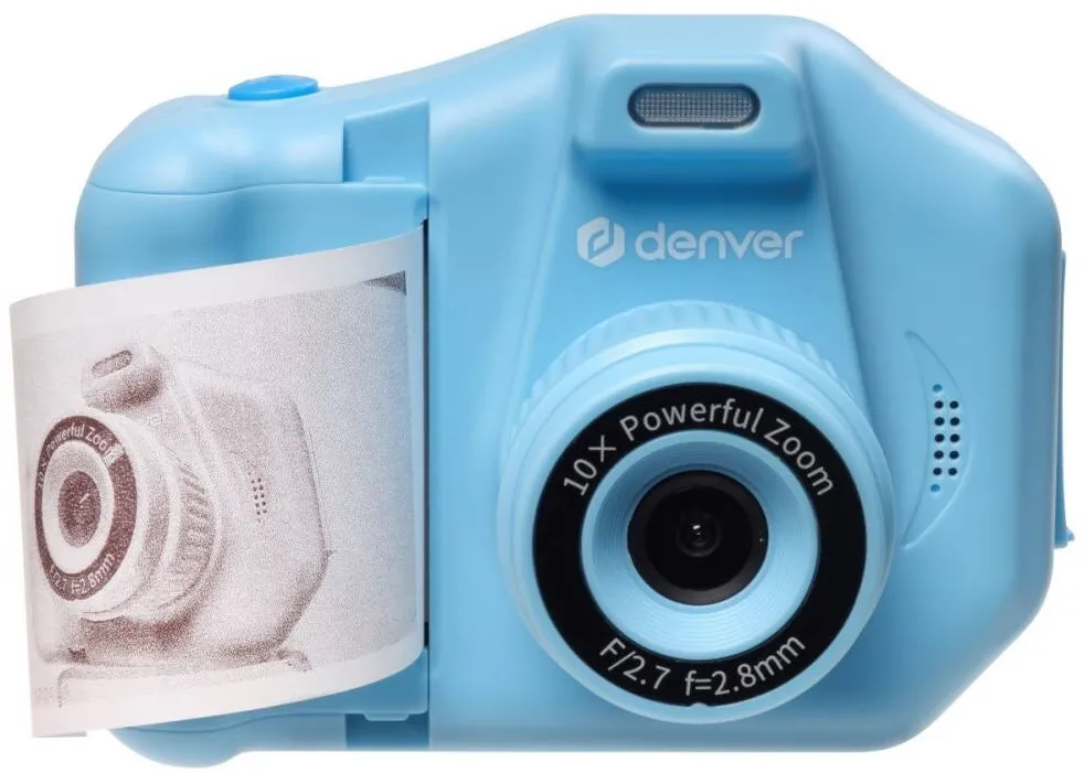 Camera foto pentru copii DENVER KPC-1370 cu imprimanta, albastru