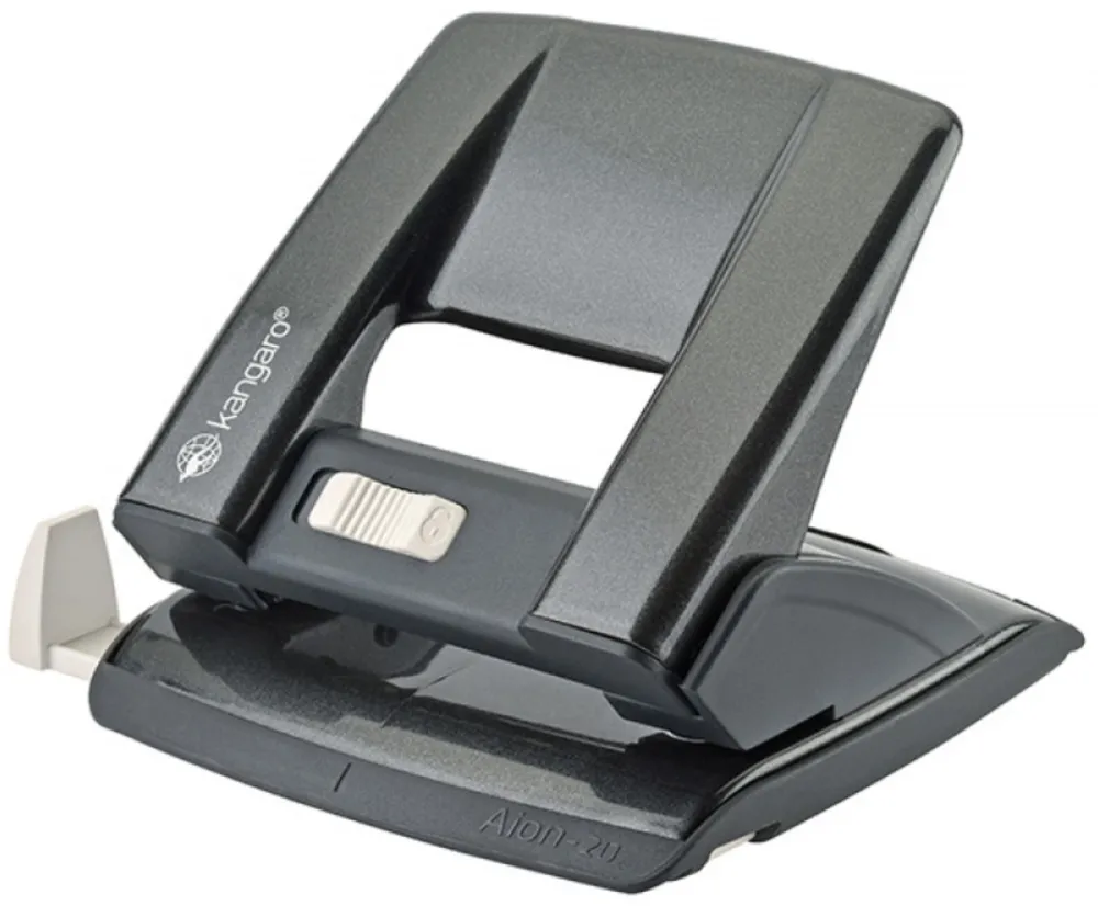 KANGARO - caps.perf Perforator metalic 20 coli, KANGARO Aion 20G/S - gri antracit metalizat