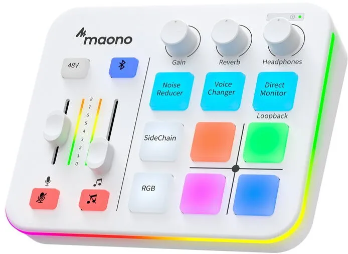 Placa de Sunet Maono Maono G1 Neo Sound Card (white)