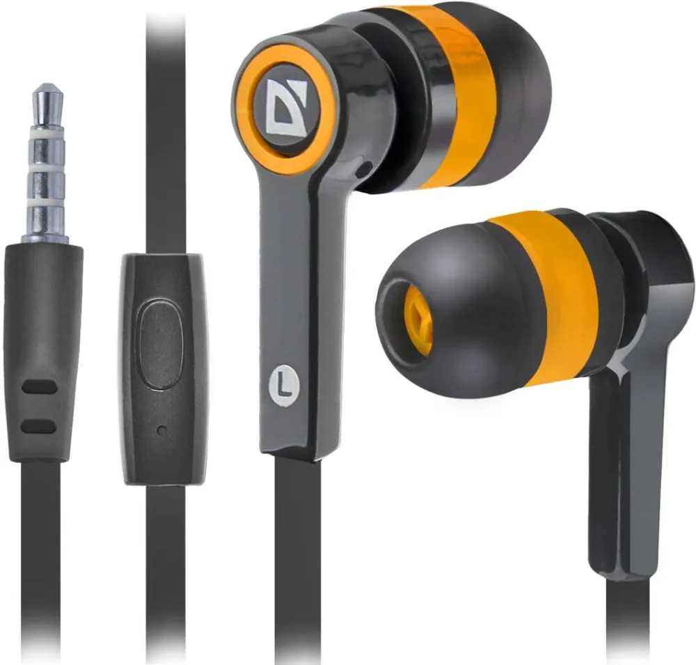 Casti Bluetooth Defender microfon Defender Pulse 420, Black/Orange