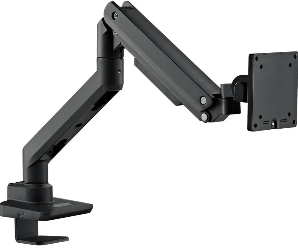 Suport TV / Monitor Silverstone Monitor Arm SST-ARM14B, monitor mount (black, for monitors from 17" - 49" (43 - 124cm))