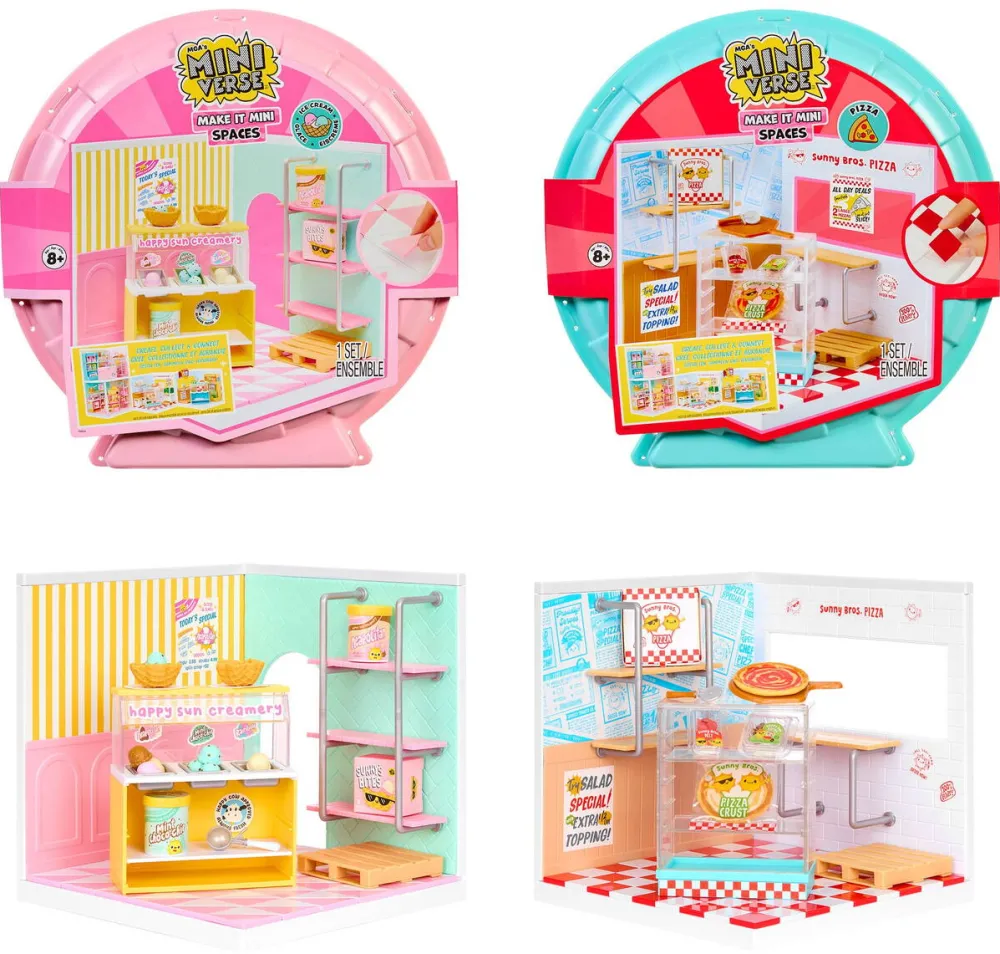 Jucarie creativa Mga Entertainment MGA's Miniverse - Spaces Starter Pack (assorted items)
