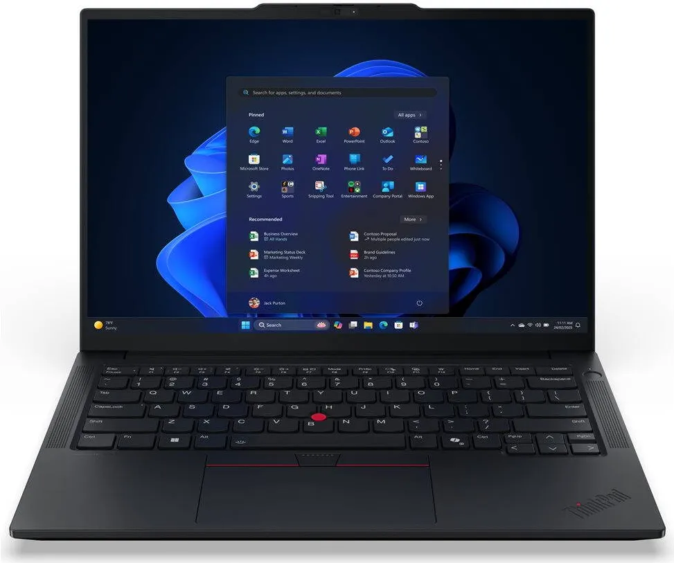 Laptop Lenovo ThinkPad E14 Gen 7 14 WUXGA ULT5-228V/32GB/512GB/Intel Arc Graphics 130V/WIN11 Pro/Nordic Backlit kbd/Black/FP/3Y Warranty