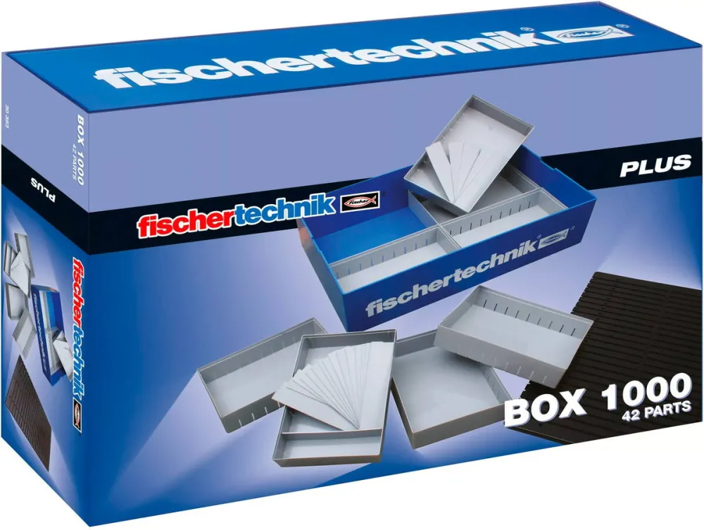Jucarie Educationala fischertechnik fischertechnik FIT Box 1000, storage box (42 pieces)