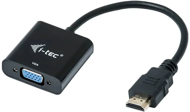 Adaptor iTec HDMI / VGA , FULL HD 1920x1080/60 Hz, 15cm cablu