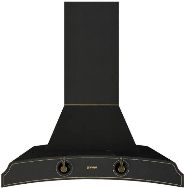 GORENJE Hota DK63MCLB, 60 cm, 621 m3/h, 65 dB, LED, 4 trepte de viteza, negru