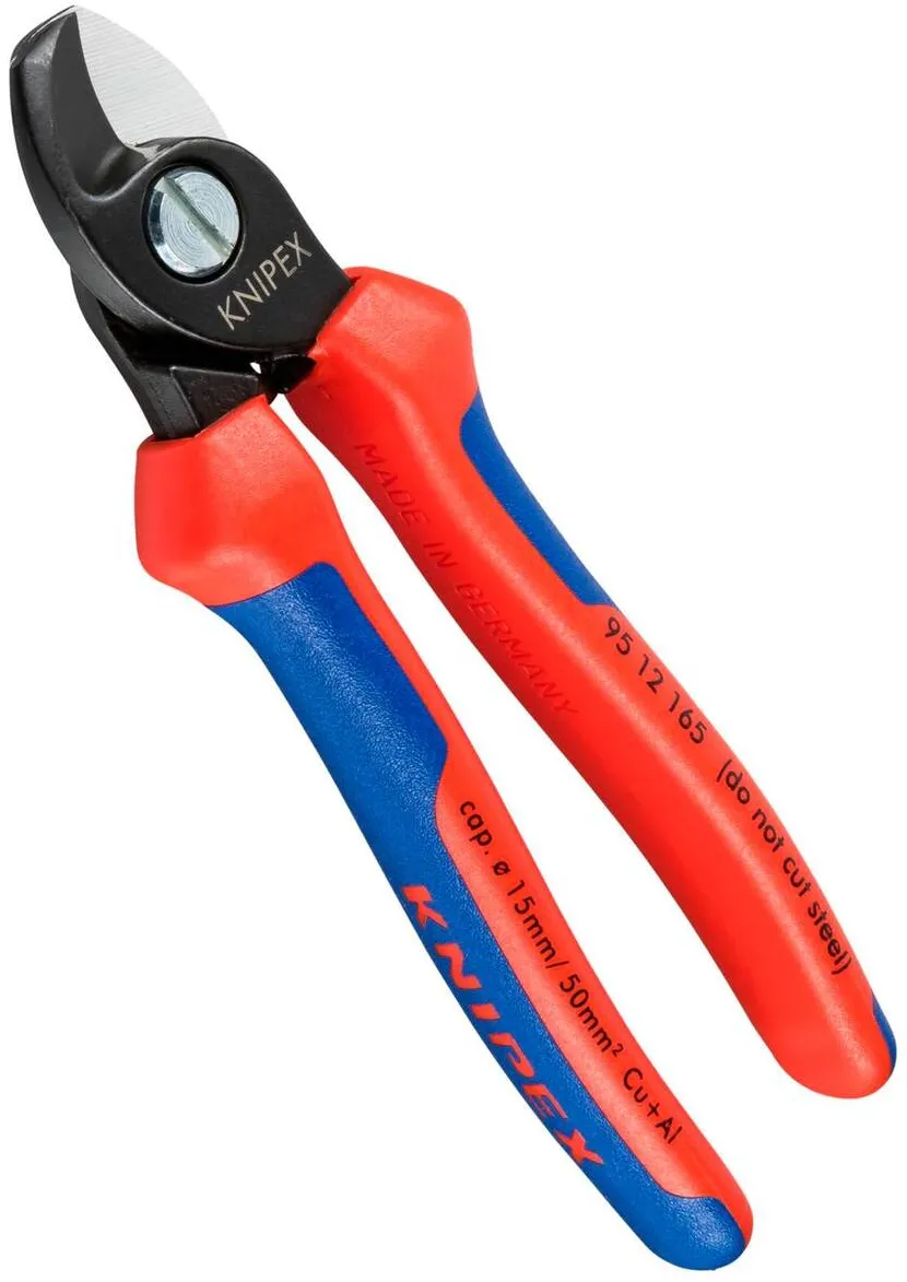 KNIPEX Foarfece pentru cablu with multicomponent cases