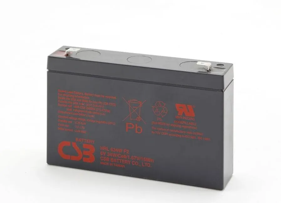 CSB Acumulator UPS CSB HRL634WF2 34WATT 6V 9Ah