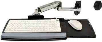 Suport TV / Monitor Ergotron 45-246-026 LX WALLMOUNT KEYBOARD ARM POL/2.3 KG LIFT 33CM 10Y WARRANTY