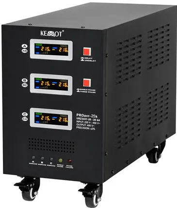 Kemot STABILIZATOR SERVOMOTOR TRIFAZAT 25KVA PROAVR-25K