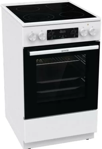 Aragaz, Gorenje, 70 l, 4 zone de gatit, Clasa energetica D, Alb
