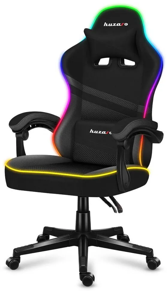 Scaun Gaming huzaro Force 4.4 RGB Black