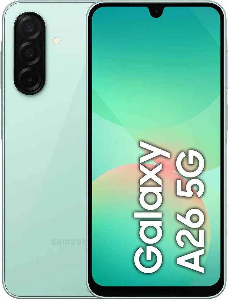 Smartphone Samsung  Galaxy A26 17 cm (6.7") Hybrid Dual SIM Android 15 5G USB Type-C 6 GB 128 GB 5000 mAh Mint colour