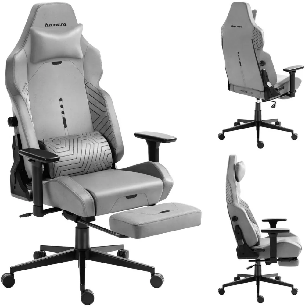 Scaun Gaming huzaro Force 8.1 Grey