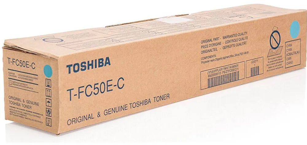 Toner imprimanta Toshiba Toner Toshiba T-FC50E-C Original Cyan, OEM, 33600 pagini