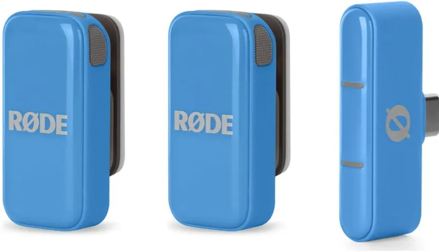 Microfon Rode Wireless Micro USB-C, microphone blue