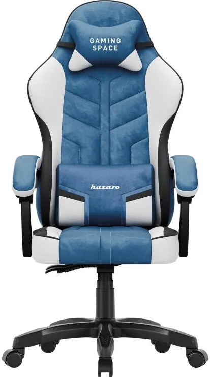Scaun Gaming huzaro Force 2.7 Black Carbon Gaming chair Blue