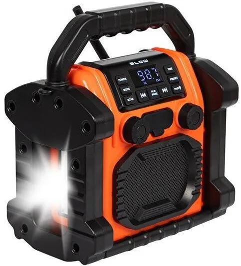 Blow Radio portabil BLOW RA14 AM/FM, 20W, IP55, Bluetooth 5.1, cu functie powerbank, iluminare LED