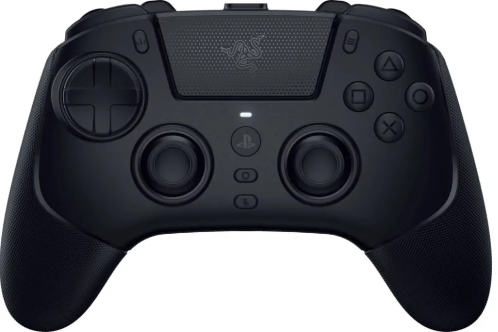 Gamepad RAZER wireless Razer Raiju V3 Pro pentru PS5/PC, butoane Pro, dispunere simetrica - negru