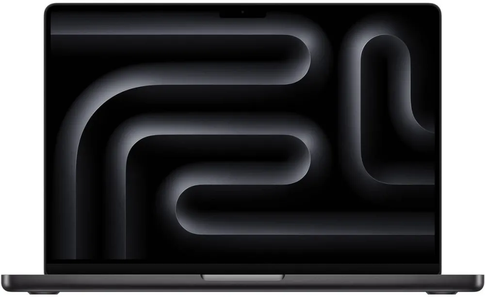 Laptop Apple Apple MacBook Pro 14'' cu procesor Apple M5 Pro, 18 nuclee CPU, 20 nuclee GPU, 24GB RAM, 2TB SSD, Space Black, Tastatura Internationala, Manual RO