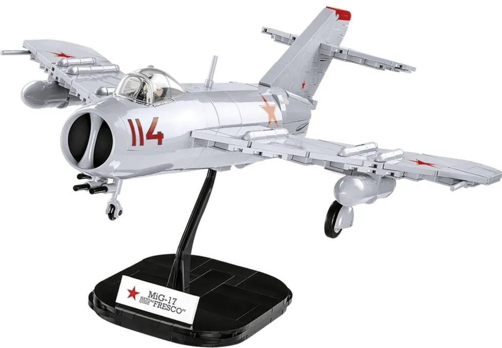 Jucarie creativa Cobi MiG-17 NATO Code "Fresco", construction toy