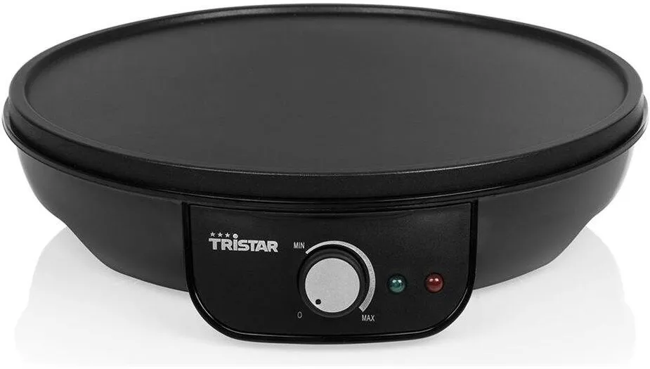 TRISTAR BP-2637 Crêpe maker, Diameter 30 cm, Adjustable thermostat, Black