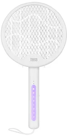 teesa PALETA ELECTRICA SWATTER ANTI INSECTE 3 IN 1 TEESA