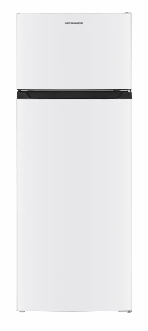 HEINNER Frigider cu 2 usi HF-HM248INVE++, compresor Inverter, capacitate 248 L, clasa E, control mecanic cu termostat ajustabil, lumina LED, Alb