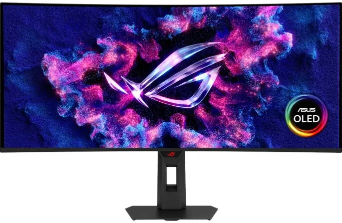 Monitor Asus ROG Strix OLED XG34WCDMS, 34", QD-OLED, 3440x1440, HDMI, DisplayPort, USB-C PD 15W, FreeSync Premium Pro & G-SYNC, 1800R, 21:9, 280 Hz, 0.03ms, Negru