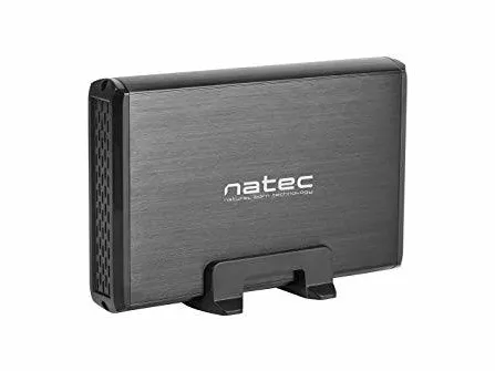 Rack Natec Natec RHINO External USB 3.0 enclosure for 3.5'' SATA HDDs, black aluminum