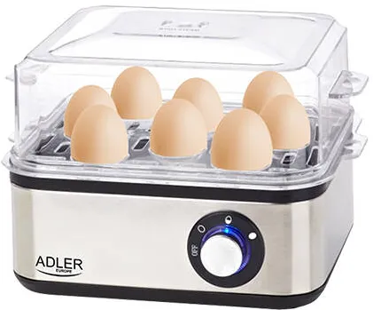 Aparat fiert oua Adler AD 4486 8 oua 800 W